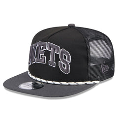 New Era Brooklyn Nets Throwback Team Arch Golfer Snapback Hat