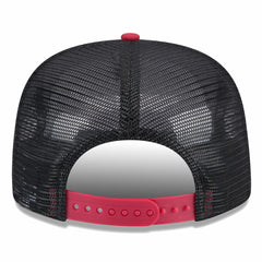 New Era Miami Heat Throwback Team Arch Golfer Snapback Hat