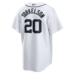 White Spencer Torkelson Detroit Tigers Nike Home Replica Jersey