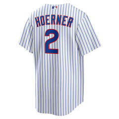 White Nico Hoerner Chicago Cubs Nike Replica Player Jersey