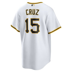 White Oneil Cruz Pittsburgh Pirates Nike Home Replica Jersey