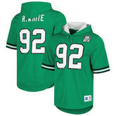 Reggie White Retired Player Name & Number Mesh Hoodie T-Shirt - Philadelphia Eagles Hoodies