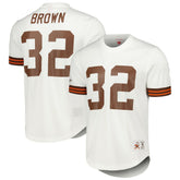 Jim Brown Retired Player Name & Number Mesh Top - Cleveland Browns Tops
