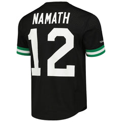 Joe Namath Retired Player Name & Number Mesh Top - New York Jets Tops
