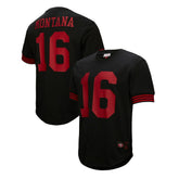 Joe Montana Retired Player Name & Number Mesh Top - San Francisco 49ers Tops