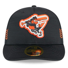 Black Baltimore Orioles New Era 2024 Clubhouse Low Profile 59FIFTY Fitted Hat