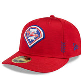 Red Philadelphia Phillies New Era 2024 Clubhouse Low Profile 59FIFTY Fitted Hat