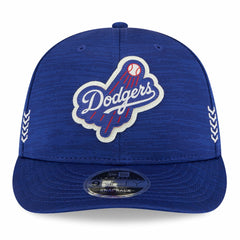 Royal Los Angeles Dodgers New Era 2024 Clubhouse Low Profile 9FIFTY Snapback Hat