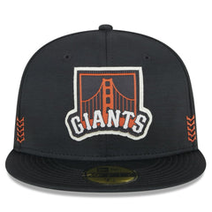 Black San Francisco Giants New Era 2024 Clubhouse 59FIFTY Fitted Hat