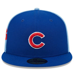 Royal/Light Blue Chicago Cubs New Era Gameday Sideswipe 59FIFTY Fitted Hat