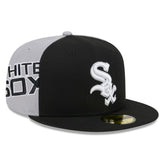 Black/Gray Chicago White Sox New Era Gameday Sideswipe 59FIFTY Fitted Hat