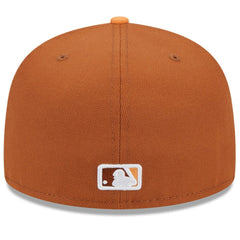 Brown/Orange Chicago White Sox New Era Spring Color Basic Two-Tone 59FIFTY Fitted Hat