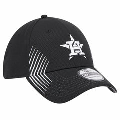 Black Houston Astros New Era Active Dash Mark 39THIRTY Flex Hat