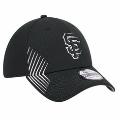Black San Francisco Giants New Era Active Dash Mark 39THIRTY Flex Hat
