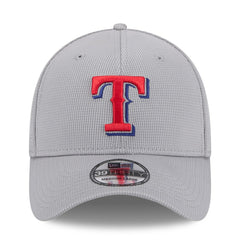 Gray Texas Rangers New Era Active Pivot 39THIRTY Flex Hat