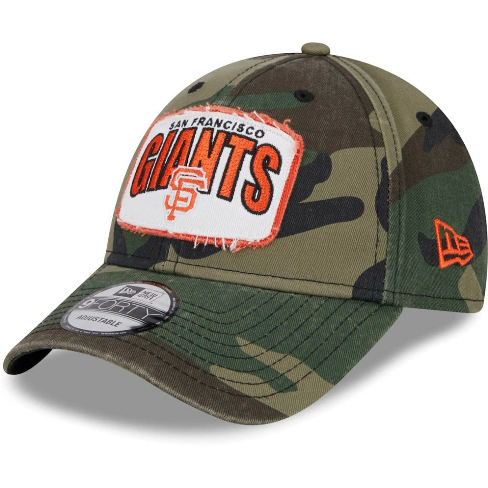 Camo San Francisco Giants New Era Gameday 9FORTY Adjustable Hat