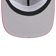 Black Washington Nationals New Era Throwback Meshback Golfer Hat
