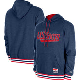 USMNT 5th & Ocean by New Era Throwback Fleece Pullover Hoodie