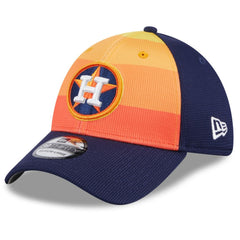 Orange Houston Astros New Era 2025 Batting Practice 39THIRTY Flex Hat