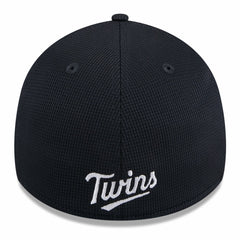 White Minnesota Twins New Era 2025 Batting Practice 39THIRTY Flex Hat