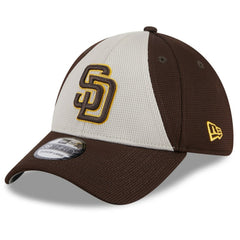 Brown San Diego Padres New Era 2025 Batting Practice 39THIRTY Flex Hat