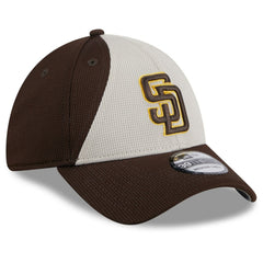 Brown San Diego Padres New Era 2025 Batting Practice 39THIRTY Flex Hat
