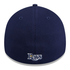 Navy Tampa Bay Rays New Era 2025 Batting Practice 39THIRTY Flex Hat