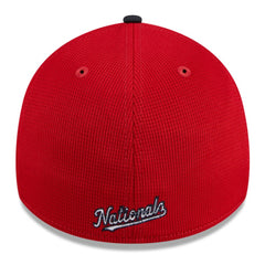 Red Washington Nationals New Era 2025 Batting Practice 39THIRTY Flex Hat