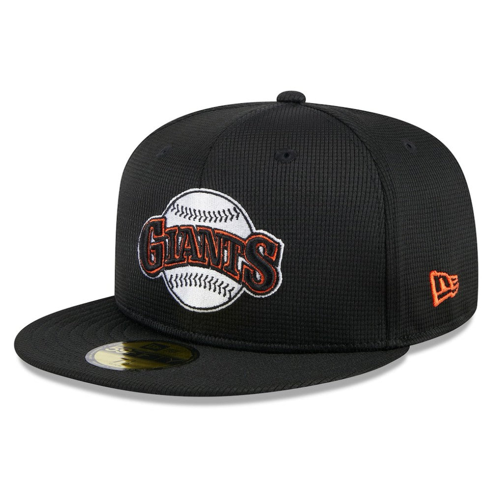 Black San Francisco Giants New Era 2025 Batting Practice 59FIFTY Fitted Hat