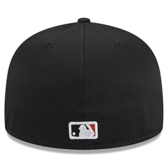 Black San Francisco Giants New Era 2025 Batting Practice 59FIFTY Fitted Hat