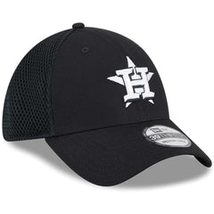 Black/White Houston Astros New Era Neo 39THIRTY Flex Hat