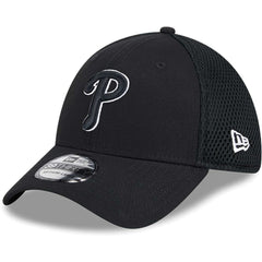 Black/White Philadelphia Phillies New Era Neo 39THIRTY Flex Hat