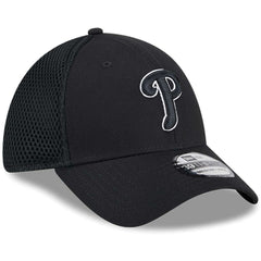 Black/White Philadelphia Phillies New Era Neo 39THIRTY Flex Hat
