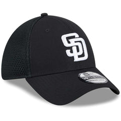 Black/White San Diego Padres New Era Neo 39THIRTY Flex Hat