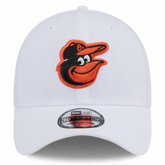 White Baltimore Orioles New Era 39THIRTY Flex Hat