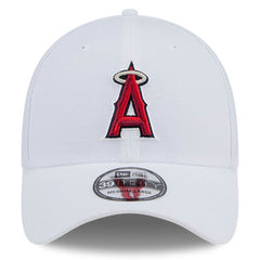 White Los Angeles Angels New Era 39THIRTY Flex Hat