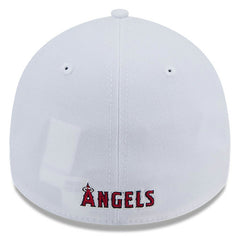 White Los Angeles Angels New Era 39THIRTY Flex Hat