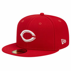 Red Cincinnati Reds New Era Logo 59FIFTY Fitted Hat