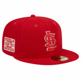 Red St. Louis Cardinals New Era Logo 59FIFTY Fitted Hat