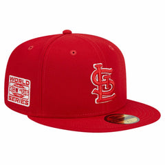 Red St. Louis Cardinals New Era Logo 59FIFTY Fitted Hat