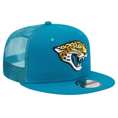 Main Trucker 9FIFTY Snapback Hat - Jacksonville Jaguars Hats