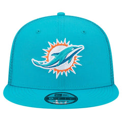 Main Trucker 9FIFTY Snapback Hat - Miami Dolphins Hats