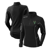 Columbia Milwaukee Bucks Women's Omni-Wick Shotgun Quarter-Zip Pullover Top