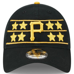 Black Pittsburgh Pirates New Era 2025 Batting Practice 9TWENTY Adjustable Hat