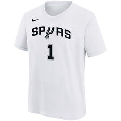 Nike Victor Wembanyama San Antonio Spurs Youth Name & Number Association T-Shirt
