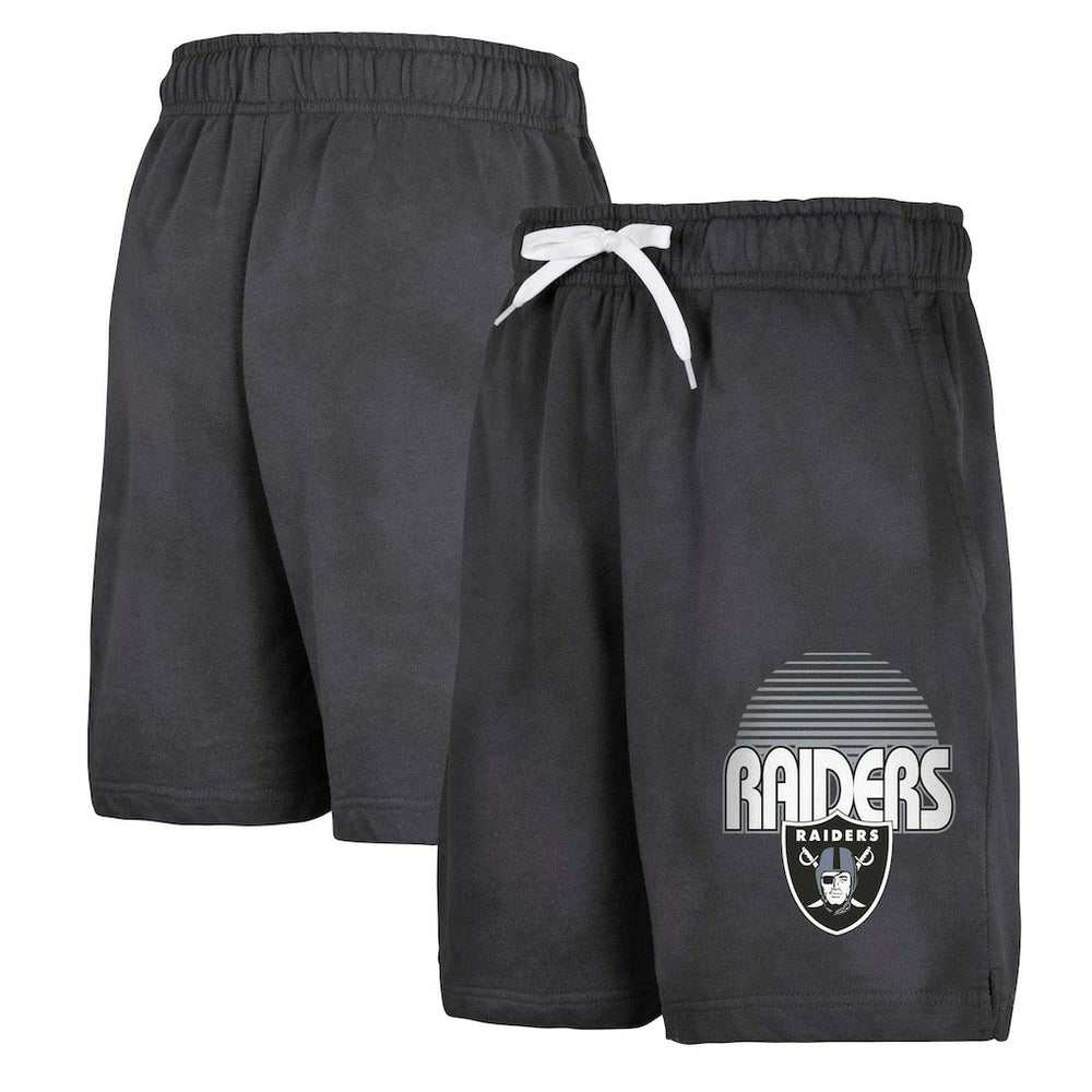 Youth Beach Bum Sun-Bleached French Terry Shorts - Las Vegas Raiders Shorts