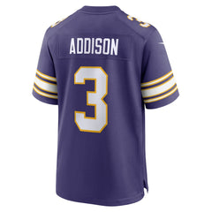 Jordan Addison Alternate Game Jersey - Minnesota Vikings Jerseys