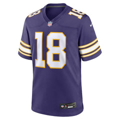 Justin Jefferson Classic Player Game Jersey - Minnesota Vikings Jerseys