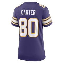 Cris Carter Women's Classic Retired Player Game Jersey - Minnesota Vikings Jerseys