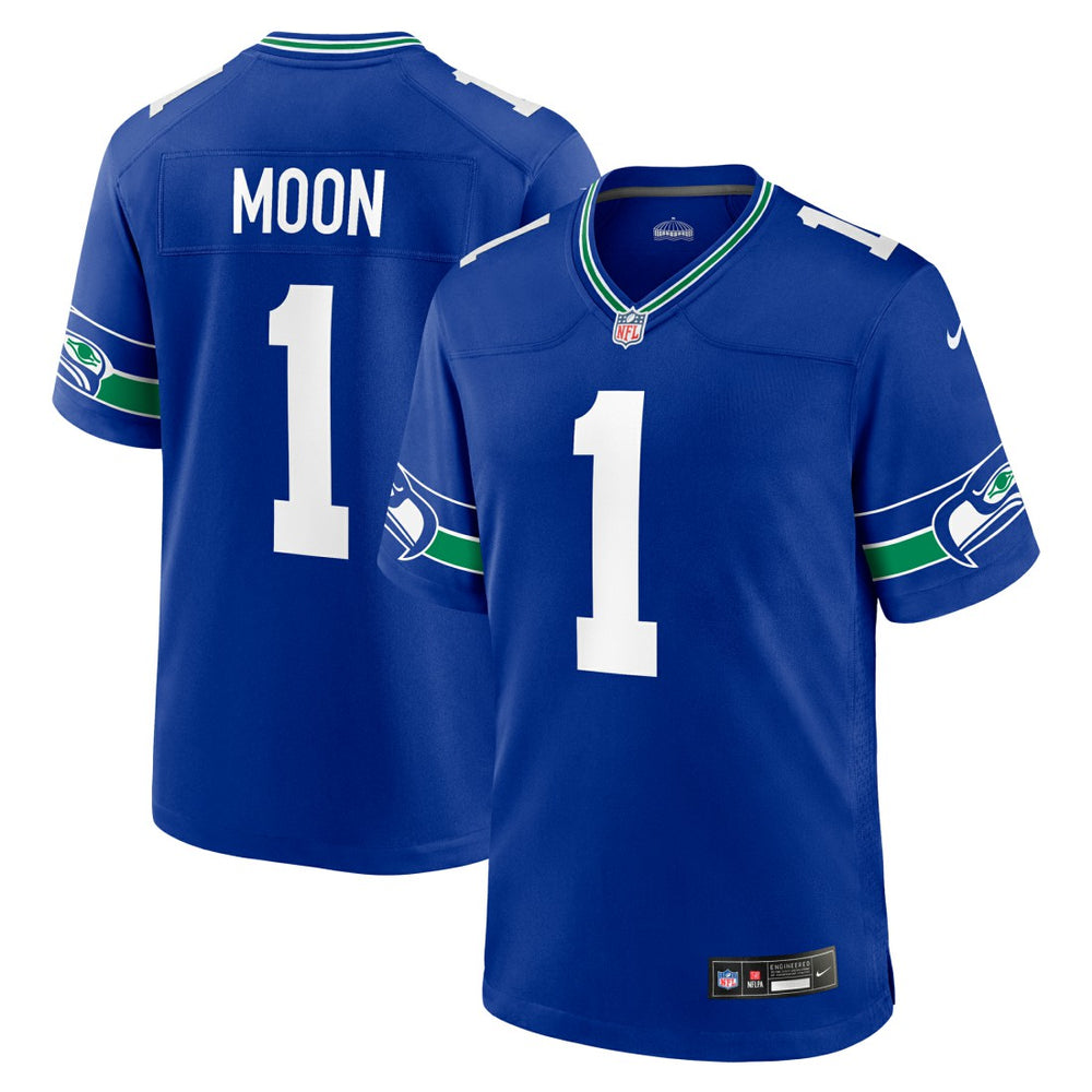 Warren Moon Retired Player Alternate Game Jersey - Seattle Seahawks Jerseys